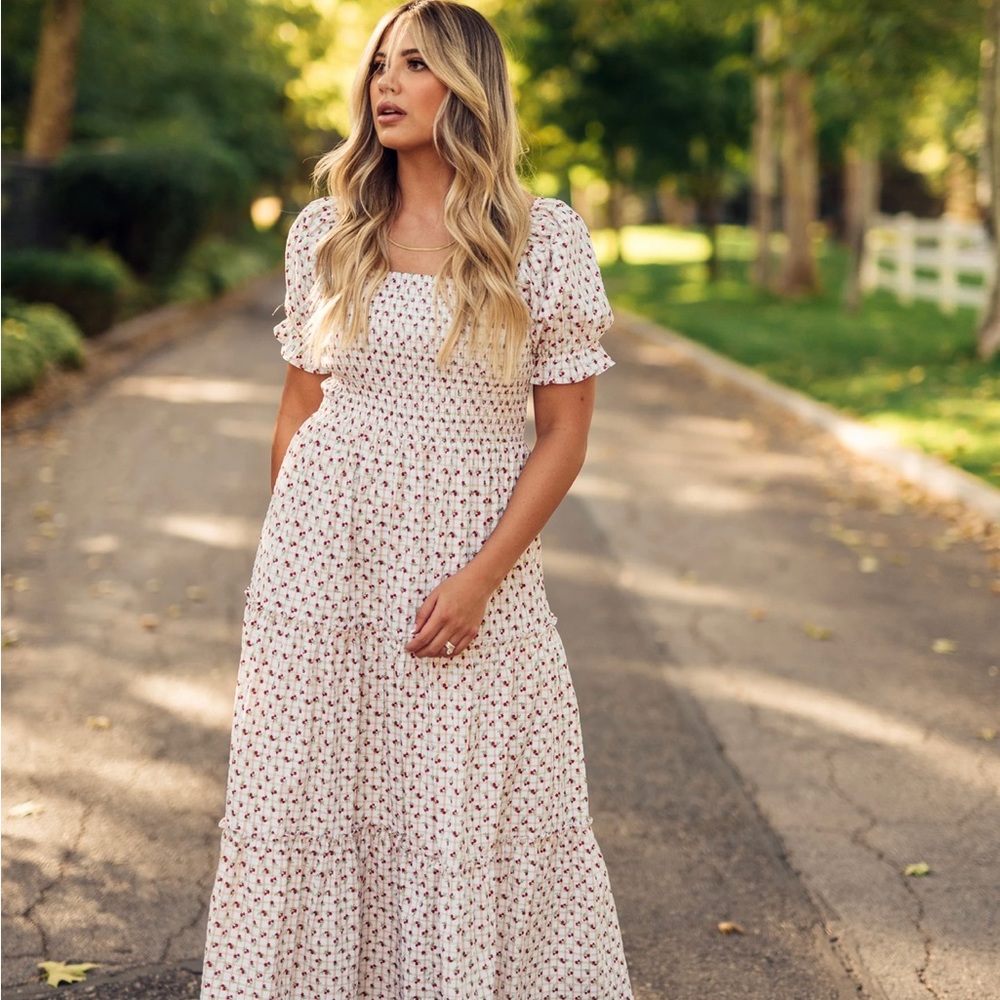 NWT JessaKae Smocked Countryside Dress